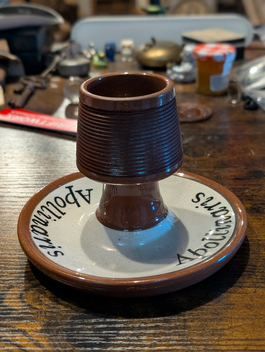 Apollinaris Match Holder and Striker