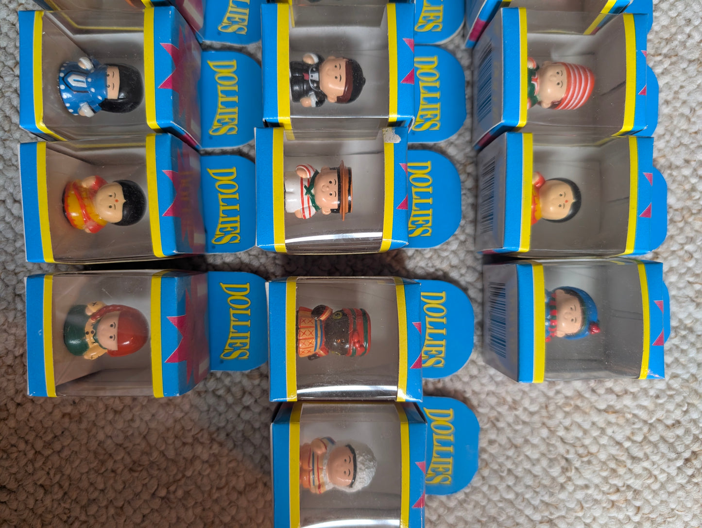 1993 Kenner Parker Dollies Miniature Figurines (lot of 19)
