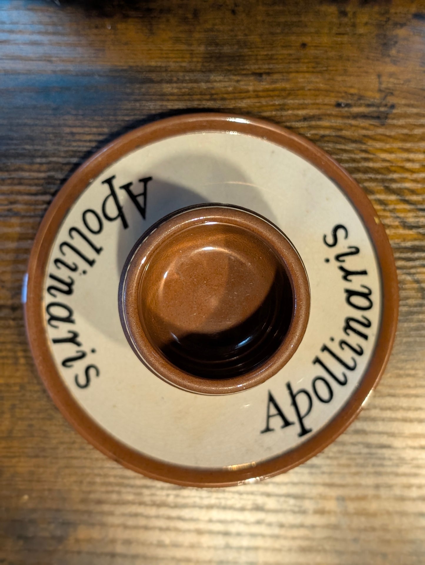 Apollinaris Match Holder and Striker